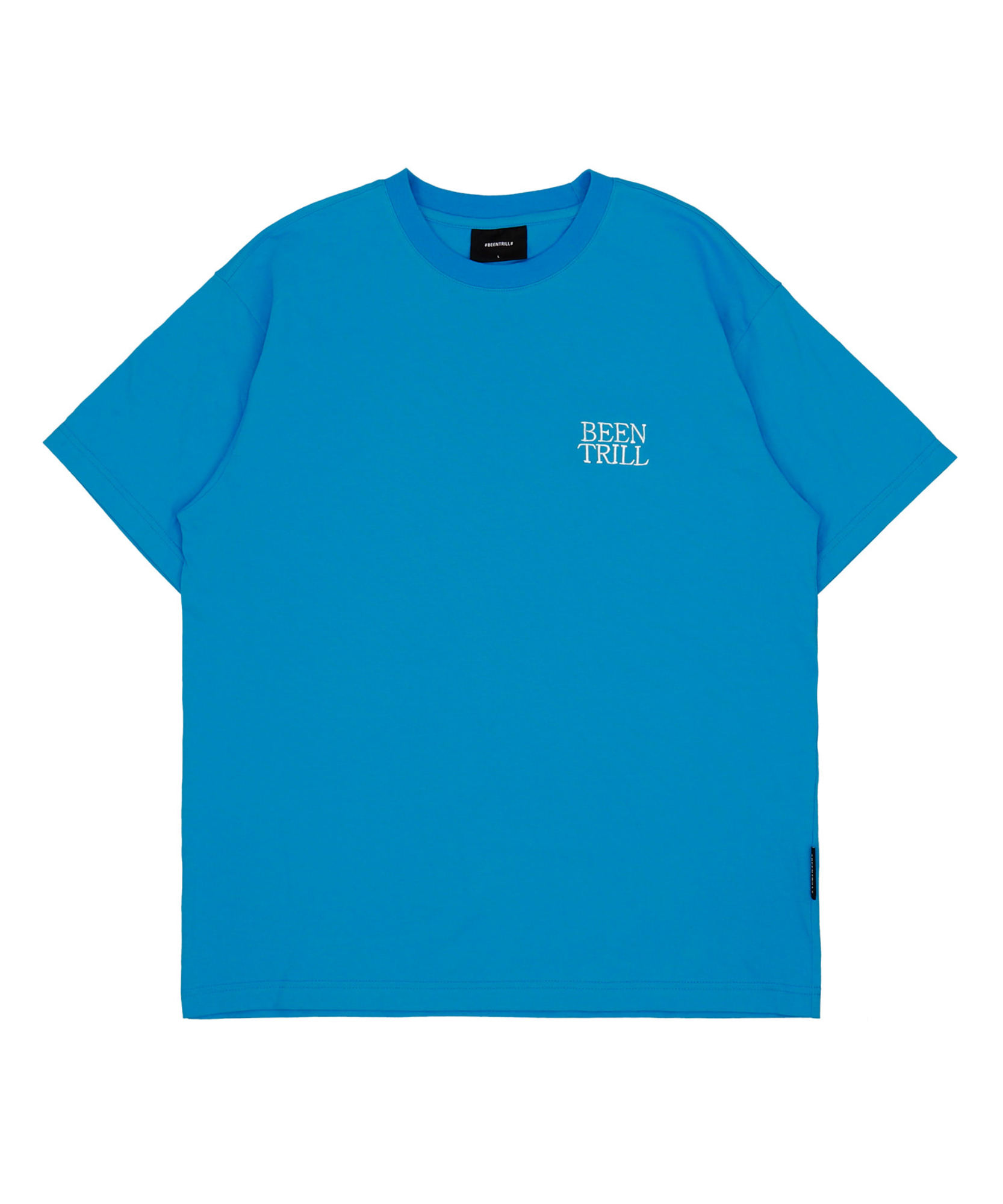 캔디 컴포트핏 반팔 티셔츠(블루)