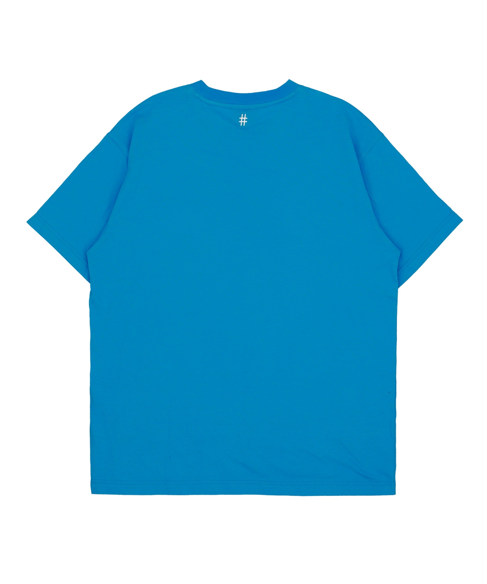 캔디 컴포트핏 반팔 티셔츠(블루)